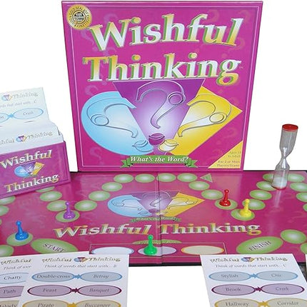 Wishful Thinking - Players Think Fast to Solve The Mystery Words in Time - Great for All Ages at Adult and Family Game Night
