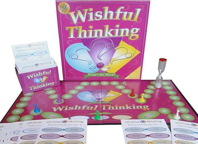Wishful Thinking - Players Think Fast to Solve The Mystery Words in Time - Great for All Ages at Adult and Family Game Night