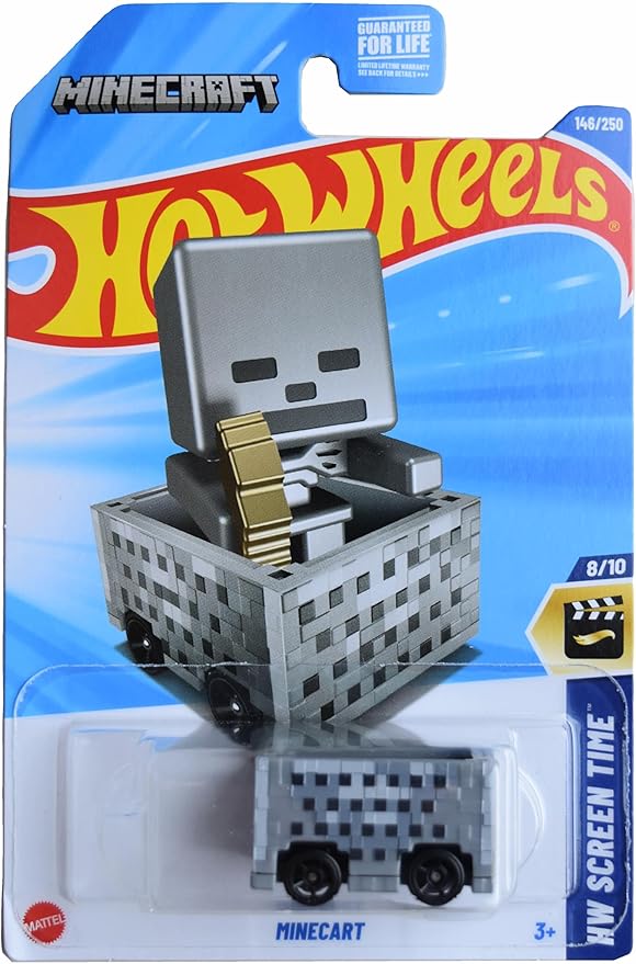 Hot Wheels Minecart, HW Screen Time 8/10