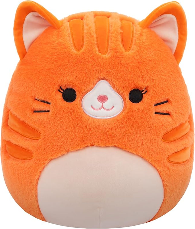Squishmallows FuzzAMallows Gigi the Orange Cat Plush Toy 30 cm - Rare Exclusive Original 2024