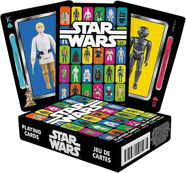 Star Wars Vintage Kenner Action Figures Playing Cards