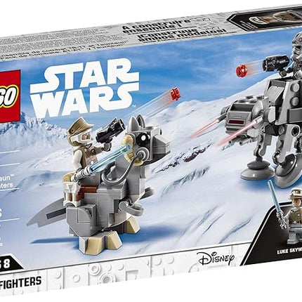 LEGO Star Wars at-at vs. Tauntaun Microfighters 75298 Building Kit; Awesome Buildable Toy Playset for Kids Featuring Luke Skywalker and at-at Driver Minifigures, New 2021 (205 Pieces), Multicolor