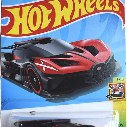 Hot Wheels Bugatti Bolide, HW Exotics 3/10 [Black/red] 185/250