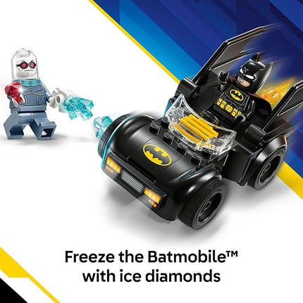 LEGO DC Batman & Batmobile vs. Mr. Freeze Toy Building Set - Superhero Batman Toy for Preschool Kids, Boys and Girls, Ages 4+ - Gift Idea for Kids Birthday - 76301