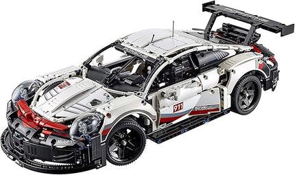 LEGO Technic Porsche 911 RSR Race Car Model Building Kit 42096, Advanced Replica, Exclusive Collectible Set, Gift for Kids, Boys & Girls