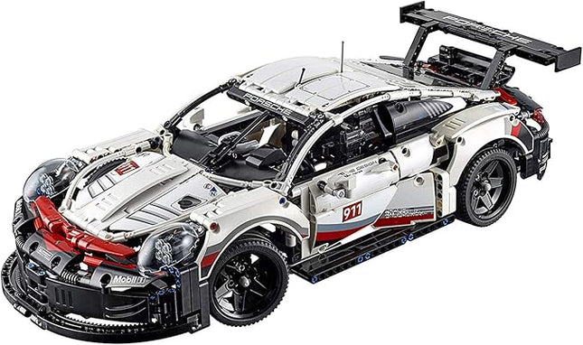 LEGO Technic Porsche 911 RSR Race Car Model Building Kit 42096, Advanced Replica, Exclusive Collectible Set, Gift for Kids, Boys & Girls