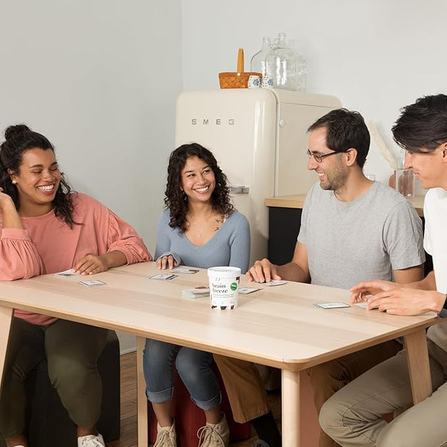 BRAIN FREEZE Party Game - The Hilarious Speak-Before-You-Think Family Card Game - for Kids, Tweens, Teens, College Students, Adults and Families, at Fun Parties and Board Games Night with your Group