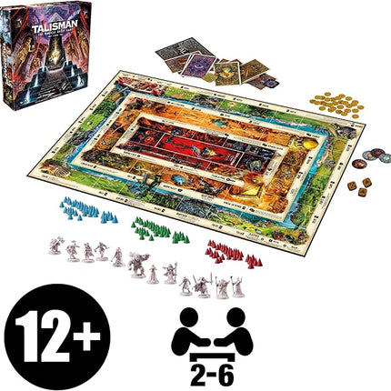 Avalon Hill Talisman: The Magical Quest Board Game, 5th Edition | Fantasy Tabletop Adventure Games | Ages 12 and Up | 2 to 6 Players | Roleplaying Strategy Games