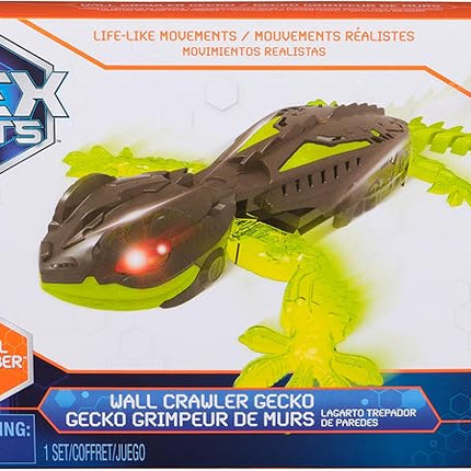 HEX BOTS Wall Crawler Gecko, Rechargeable Remote Control Robot Kids Toys, Climbs up Walls, RC Robot Toys for Boys & Girls Ages 4 & Up