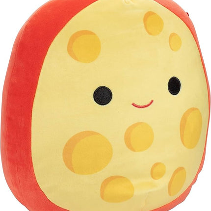 Squishmallow 10" Mannon The Gouda Plush - Official Jazwares - Soft Stuffed Animal Pillow Collectible Cute Cheese Toy for Kids, Teens & Adults - Gift for Holidays, Birthdays & Collectors