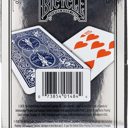 Bicycle Prestige Waterproof Plastic Playing Cards, Red and Blue 2 Pack
