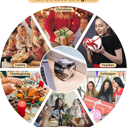 Metal-Puzzles 3D-Brain-Teaser Toys: Cool-Gadgets-Stuff Box Puzzles-Toy for Kid Children Teen Adult, ADHD Tools Stress Relief Gift for Office Home School Christmas Women Men Square-Cube