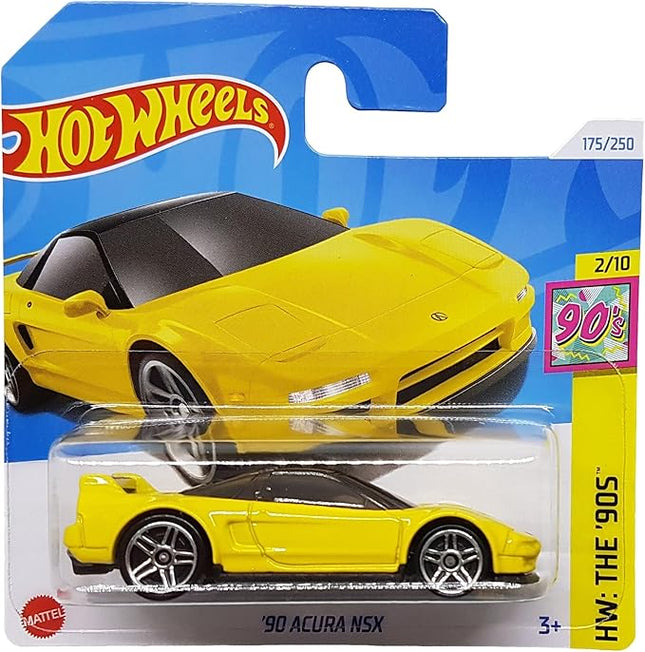 Hot Wheels '90 Acura NSX (Yellow), HW: The '90s 2/10