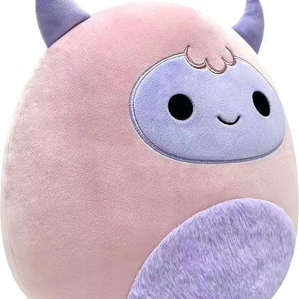 Squishmallows Original 11-Inch Ronalda Pink and Purple Yeti - Medium-Sized Ultrasoft Official Jazwares Plush