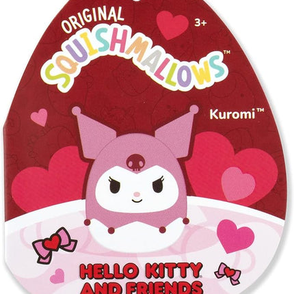 Squishmallows Original Sanrio 8in Kuromi + 8in My Melody – Official Jazwares Valentine Plush 2-Pack
