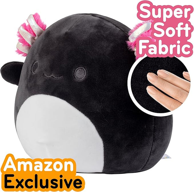 Squishmallows Official Kellytoy Plush 8" Jaelyn The Axolotl - Official Jazwares - Soft &Cuddly Stuffed Animal Toy for Kids, Collectors & Gift Giving – Adorable Aquatic Creature Plushie for All Ages