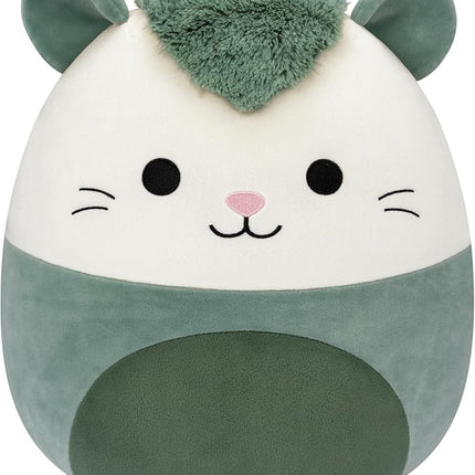 Squishmallows Original 12-Inch Willoughby Sage Green Possum - Medium-Sized Ultrasoft Official Jazwares Plush