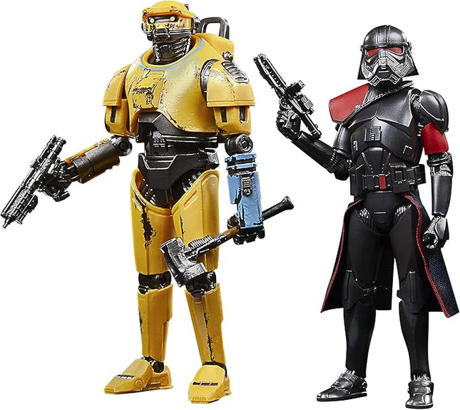 STAR WARS The Black Series NED-B & Purge Trooper, OBI-Wan Kenobi 6-Inch Collectible Action Figures Carbonized 2-Pack, Ages 4 and Up (Amazon Exclusive)