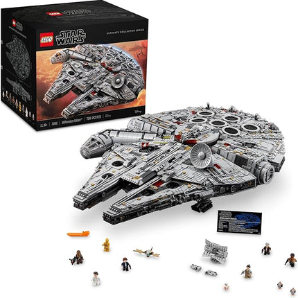 LEGO Star Wars Millennium Falcon - Building Set for Adults, Ages 16+ - Gift for Birthday - Movie Collectible Model Kit - Display in Home or Office - 75192