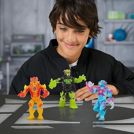 MRBEAST LAB Hyper Fusion Mutators, Experiment & Create The Lightning Panther, Add Mutation Fluid, Press The Fingerprint Scanner & Reveal The Panther, Over 20 Points of Articulation, Collect All 3