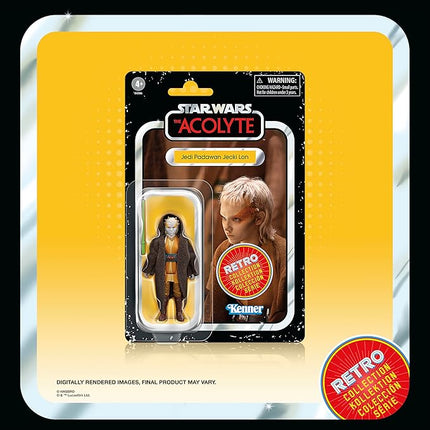 STAR WARS Retro Collection The Acolyte Multipack, 3.75 Inch Collectible Action Figure 6-Pack
