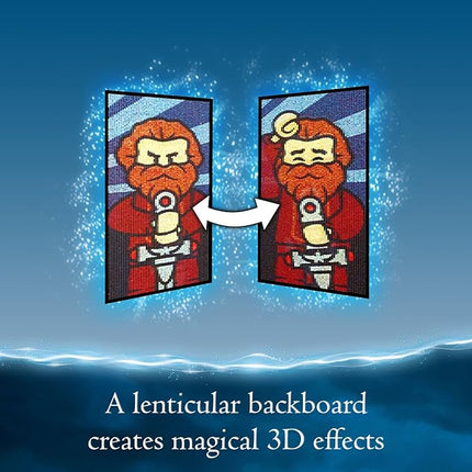 Lego Harry Potter Gryffindor House Banner Set 76409 With LEGO Building Elements, Hogwarts Castle Common Room Toy or Wall Display, Fold Up Travel Toy, Collectible with 3 Minifigures For 9+ Years