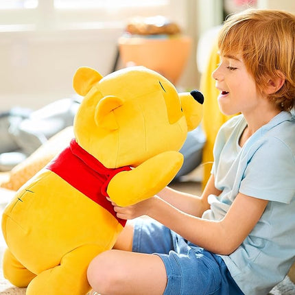 Disney Store Official Cuddleez Plush – Winnie The Pooh - Big Plush - Super Soft & Huggable Toy for Fans & Kids of All Ages - Perfect Collectible Gift, Plushy
