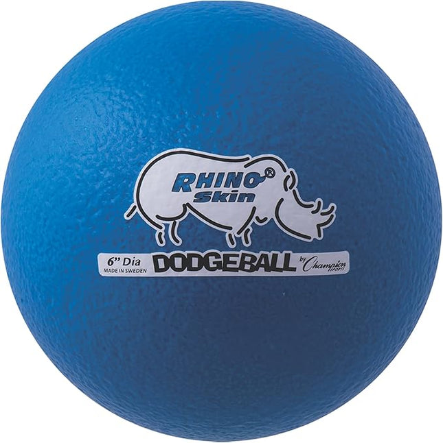 Champion Sports® Rhino Skin® Low Bounce Dodgeball Sets & Singles for Playground, PE, Backyard & League Games – Team Sports Equipment for Youth & Adults