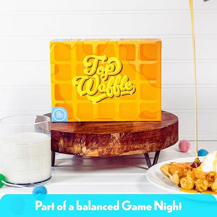 Top Waffle Card Game - Beautifully Delicious Game for Kids, Teens, Adults, and Family Game Night - Great Gift for Ages 7+, 2-6 Players, 30-45 Minutes