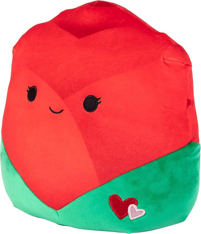 Squishmallow 10" Walsh The Rose Plush - Official Jazwares - Soft Cuddly Stuffed Animal Toy for Boys, Girls, Kids, Toddlers, Babies & Collectors - Flower Gift, Comfort Pillow, Hug-Friendly
