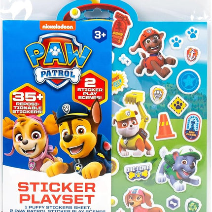 Paw Patrol Puffy Sticker Playset