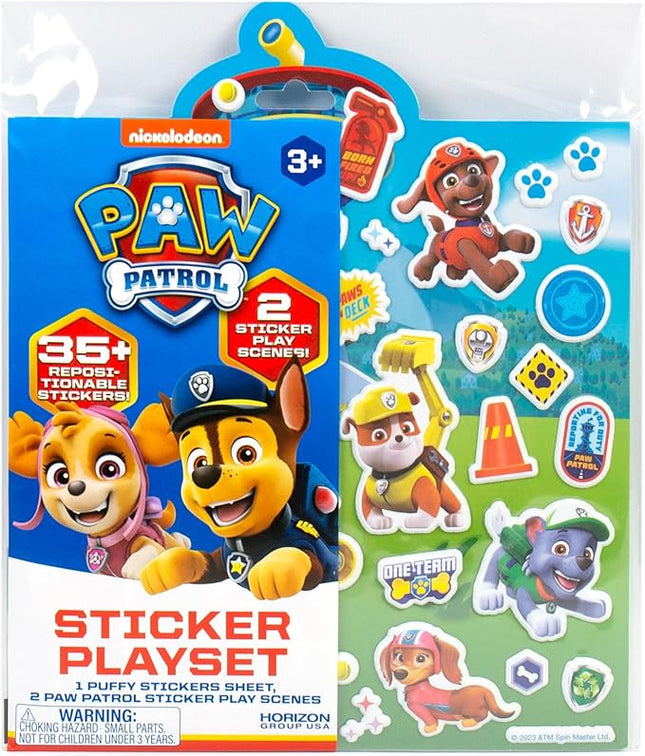 Paw Patrol Puffy Sticker Playset