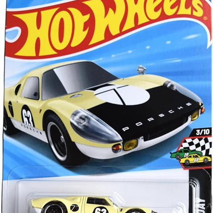 Hot Wheels Porsche 904 Carrera GTS, HW Race Day 3/10 [Yellow] 100/250