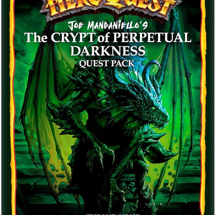 Avalon Hill HeroQuest Joe Manganiello’s The Crypt of Perpetual Darkness Quest Pack | Ages 14+ | 2 to 5 Players