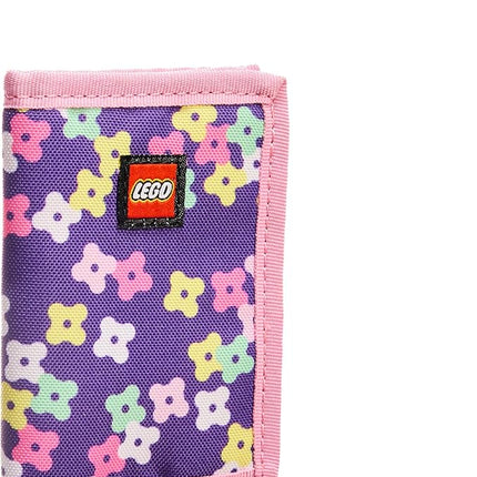 LEGO Trifold Wallet, Kids Unisex Wallet for Boys and Girls, with Clear ID Window, Card and Cash Pockets and Secure Hook and Loop Closure, I Play My Way