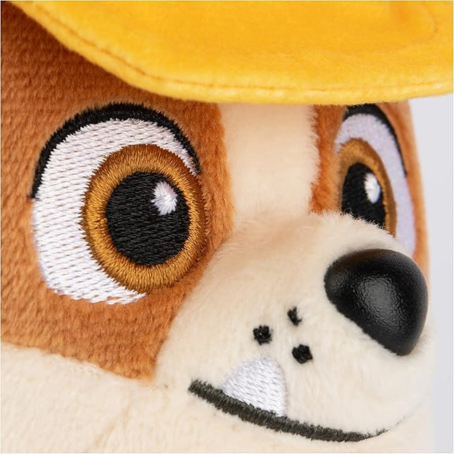 GUND Official PAW Patrol Rubble in Signature Construction Uniform Plush Toy, Stuffed Animal for Ages 1 and Up, 6" (Styles May Vary)
