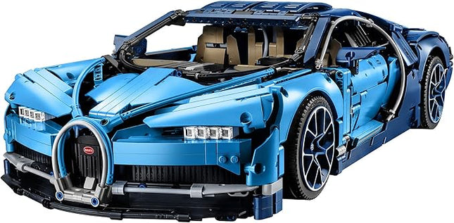 LEGO Technic Bugatti Chiron 42083 Race Car Building Kit and Engineering Toy, Adult Collectible Sports Car with Scale Model Engine (3599 Pieces)
