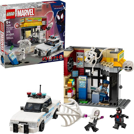LEGO Marvel Spider-Verse Miles Morales vs. The Spot Building Toy Set - Marvel Superhero Toy for Kids, Boys and Girls, Ages 9+ - with 4 Minifigures - Gift Idea for Birthday - 76311