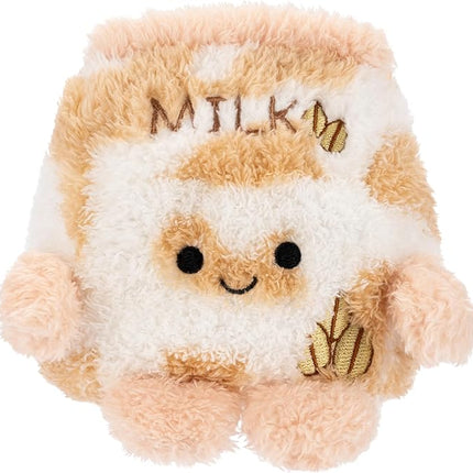 BumBumz 4.5-inch MooBumz Plush 5-Pack - Palmer Peach Milk, Charlotte Cereal Milk, Oakley Oat Milk, Maximus Milk Milk, and Sylvia Sakura Milk - from The Makers of Original Squishmallows