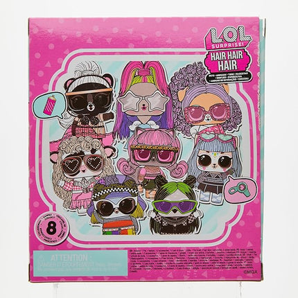 L.O.L. Surprise! Hair Pets with 10 Surprises- Collectible Pet with Real Hair, Including Music Themed Accessories, Holiday Toy, Great Gift for Kids Girls Boys Ages 4, 5, 6+ Years Old - Assorted Toy