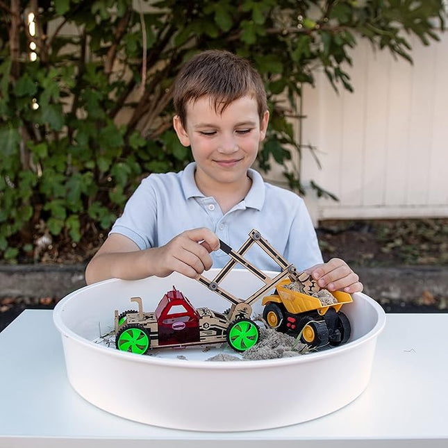 ButterflyEdufields 4in1 STEM Building Car Kits for Kids - DIY 3D Wooden Puzzle Toys, Educational STEM Gifts for Ages 6 to 12