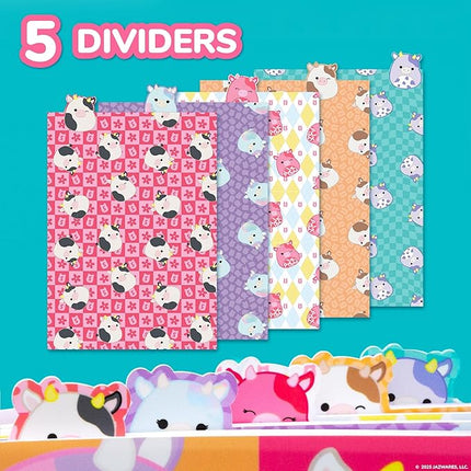 Squishmallows Original Tab Journal, 5 Tabs, Spiral Bound, Journals for Teens, Birthday Gift, Journaling Kit, Journal Set, Kids Journal, Stationery Set for Girls, Sketch Journal, Diary