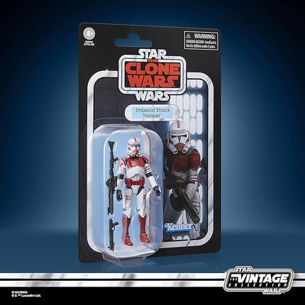 STAR WARS The Vintage Collection Imperial Shock Trooper, The Clone Wars Premium 3.75 Inch Collectible Action Figure