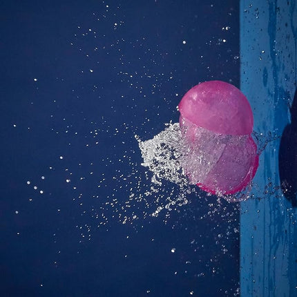 NERF Super Soaker Hydro Balls Party 12-Pack, Reusable Water Balloons, Water-Filled Balls Burst on Impact, Fast Refill, Outdoor Toy for Kids Ages 6 & Up