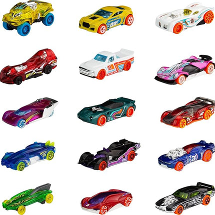 Hot Wheels Toy Cars or Trucks 5-Pack Bundle, 3-Themed Sets of 5 1:64 Scale Die-Cast Vehicles for Kids & Collectors, 15 Total (Styles May Vary)