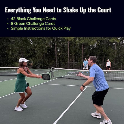 The Ultimate On-Court Pickleball Card Game for Fun, Strategy, and Competition – The Best Pickleball Gift for Players of All Levels!