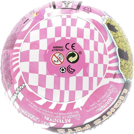 L.O.L. Surprise! Lights Pets with Real Hair & 9 Surprises including Black Light Surprises