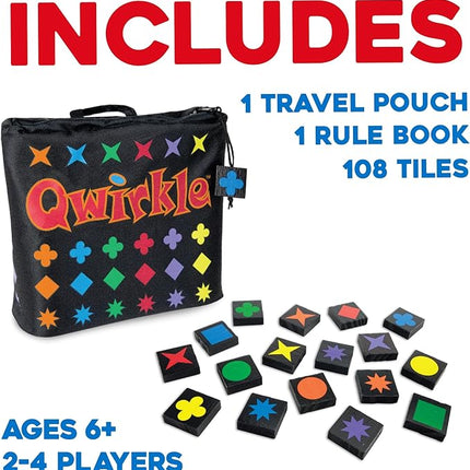 MindWare Travel Qwirkle Board Game