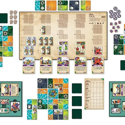 Life in Reterra Strategy Board Game | A Community (Re) Building Game | Ages 10+ | 2 to 4 Players | 35 Mins. Avg. | Games for Adults & Families