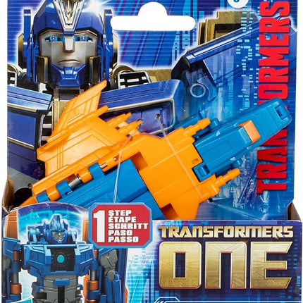 Transformers: One Cog Changer Sentinal Prime 4-Inch Robot Action Figure, Interactive Toys for Boys and Girls Ages 6 and Up